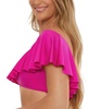 Women's Monaco One-Shoulder Ruffle Bikini Top