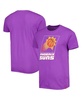 Men's and Women's Purple Phoenix Suns Hardwood Classics Bingham Elevated T-shirt