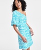 Women's One-Shoulder Mini Dress, Created for Macy's