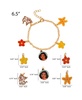 Moana Pua Flower Starfish Charm Bracelet - 6.5''