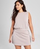 Women's Piping-Trim Sleeveless Top, Exclusively at Macy's 