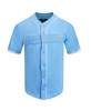 Men's Powder Blue Los Angeles Chargers Triple Tonal Mesh Button-Up Shirt