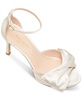 Women's Bridal Satin Evening Dress Heels