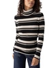 Women's Essential Striped Turtleneck 