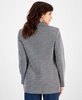 Women's Herringbone Open-Front Faux-Button Blazer, Created for Macy's  