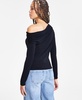 Women's Off-Shoulder Long-Sleeve Top, Exclusively at Macy's