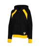 Women's Black Pittsburgh Penguins Wishbone Half-Zip Hoodie