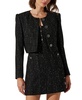 Women's Milena Button-Front Tweed Jacket