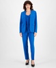 Women's Bistretch Open-Front Long-Sleeve Blazer, Created for Macy's 