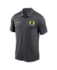 Nike Men's Anthracite Oregon Ducks Primetime Evergreen Franchise Performance Polo Shirt