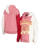 Women's Cardinal Iowa State Cyclones Hall of Fame Colorblock Pullover Hoodie