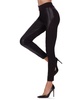 Women's Marea Chic Faux Leather Cotton Blend Fashion Leggings