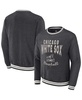 Men's Darius Rucker Collection By Heather Charcoal Distressed Chicago White Sox Vintage-Like Pullover Sweatshirt