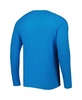 Men's Blue Miami Marlins Inertia Raglan Long Sleeve Henley T-shirt