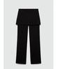 Women's Pleated Skirt Pants