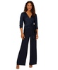 Women's Faux-Wrap Wide-Leg Jumpsuit