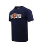 Men's Navy Chicago Bears Retro Striper T-Shirt