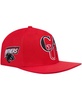 Men's Red Clark Atlanta University Panthers Evergreen CAU Snapback Hat