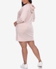 Plus Size Hoodie Sweatshirt Dress