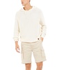 Men's Derik Textured Stitched Hooded Sweater 