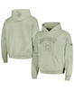 Men's Justin Jefferson Light Green Minnesota Vikings Player Name and Number Pullover Hoodie