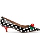 Women's Vesper Cherry Kitten-Heel Pumps