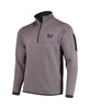 Men's Charcoal Washington Huskies Fortune Half-Zip Sweatshirt