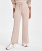 Women's Scuba Wide-Leg Tie-Waist Pants, Created for Macy's 