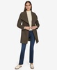 Womens Asymmetrical Belted Wrap Coat, Created for Macys