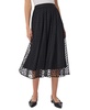 Women's Shirred-Waist Pull-On Midi Dress