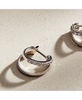 Double Hoop Earrings - Toda Silver