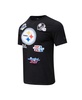 Men's Black Pittsburgh Steelers Championship T-shirt