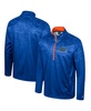 Men's Royal Florida Gators The Machine Half-Zip Jacket