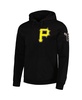 Men's Black Pittsburgh Pirates Team Logo Pullover Hoodie