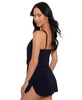 Women's Tie-Front V-Neck Cover-Up One-Piece