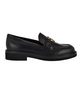 Women's Shuttle Logo Hardware Round Toe Loafers