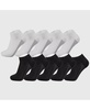 Men's Athletic Performance Low Cut Ankle Socks Cotton Multipack Sock