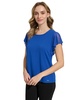 Women's Mesh Sleeve Top