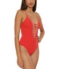 Women's Fiesta Plunge-Neck One-Piece Swimsuit