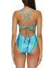 Women's Metallic One-Piece Swimsuit 