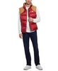 Men's Fabric Block Puffer Vest