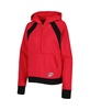 Women's Red Carolina Hurricanes Wishbone Half-Zip Hoodie