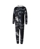 Men's Black Chicago White Sox Windfall Microfleece Union Suit