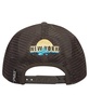 Men's Cream/Brown New York Knicks Glint Sunset Snapback Hat