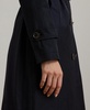 Women's Belted Water-Resistant Trench Coat