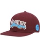 Men's Burgundy Upper Echelon Snapback Hat