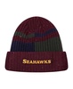 Men's Burgundy Seattle Seahawks Speckled Cuffed Knit Hat