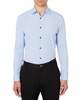 Men's Slim-Fit Solid Performance Stretch Cooling Comfort Dress Shirt