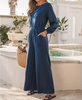 Women's Elegant Open-Back Lounge Jumpsuit