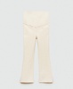 Women's Maternity Flared Cropped Jeans